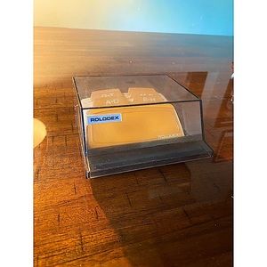 Vintage Rolodex Petite S-310C Address Telephone Card File Organizer